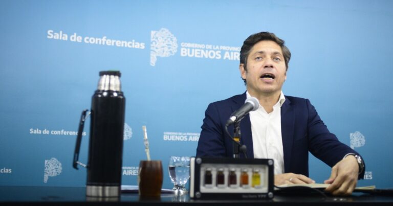 Kicillof le pide a la Legislatura una autorización para intervenir en rutas nacionales con obras paralizadas