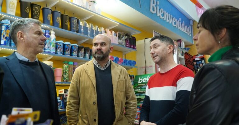 Los candidatos del peronismo en La Plata reforzaron la agenda con comerciantes
