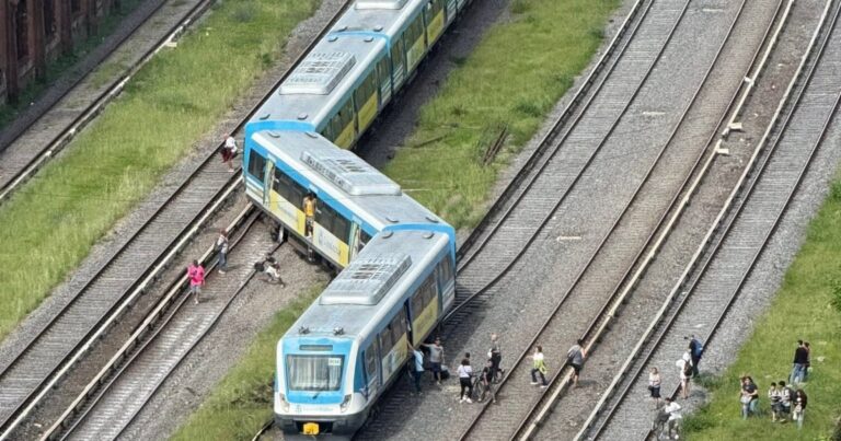 Descarrilaron dos vagones del Sarmiento y advierten que los técnicos de mayor experiencia se van por al ajuste