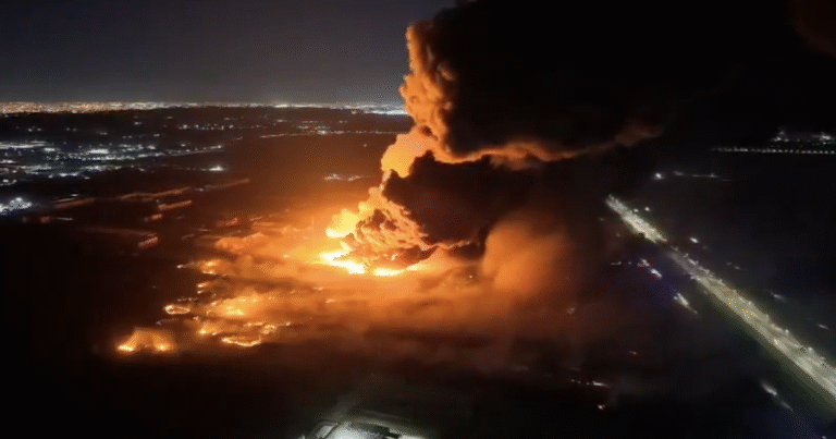 La explosión de una fábrica afectó la central de Ezeiza y temen nube tóxica
