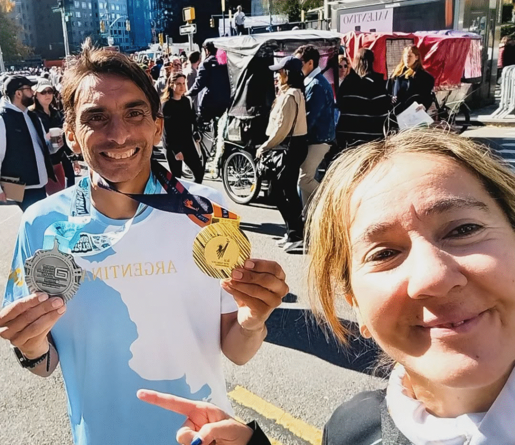 Destacada actuación de Sergio Hoffman en la Maratón de Nueva York 2025
