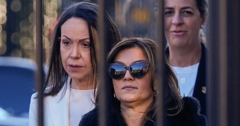 Trump humilló a Corina Machado: la hizo entrar por la puerta de atrás y se quedó con la medalla del Nobel