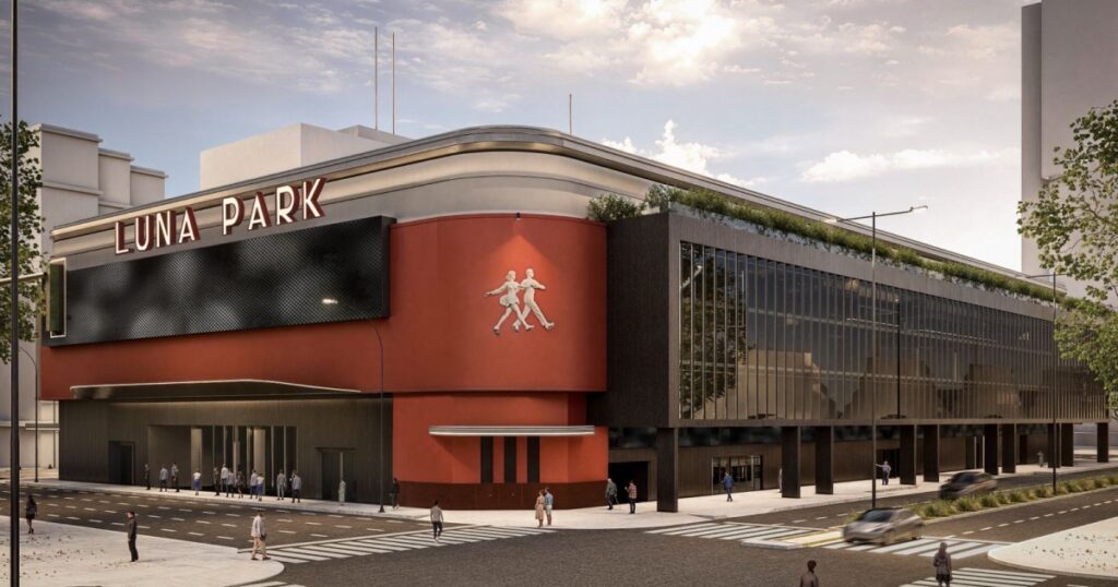 La Nación presiona a fondo para que suspendan la obra del Luna Park que le compite al Movistar Arena