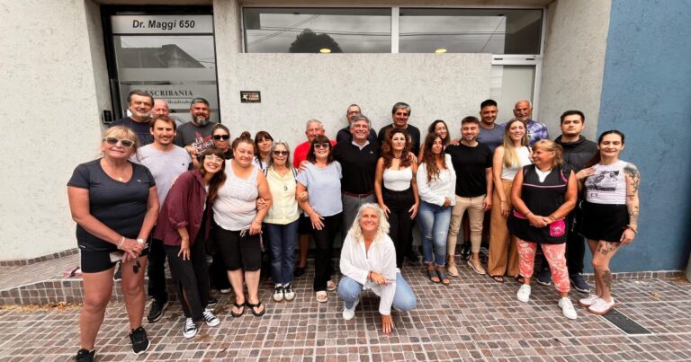 Se presentó la primera lista de unidad distrital del PJ en la provincia