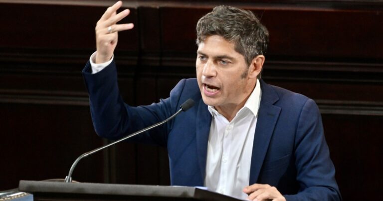 Kicillof habló como candidato y cuestionó a Milei: “De Mirtha Legrand a Paolo Rocca, todos afirman que Argentina no va bien”