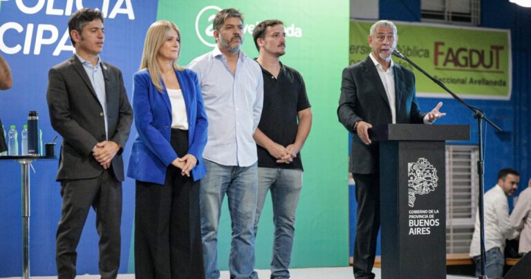 Ferraresi puso en marcha la Policía Municipal en Avellaneda