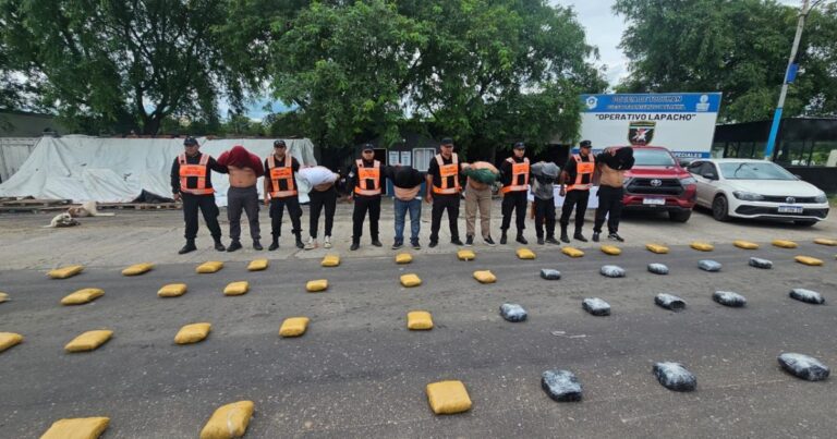 La Policía de Tucumán secuestró 203 kilos de marihuana y hay seis detenidos