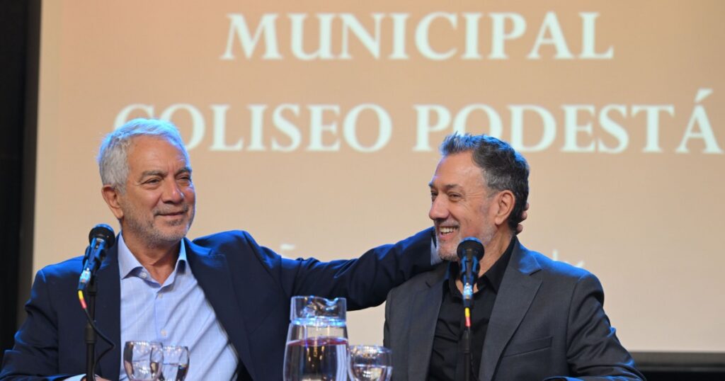 Alak acelera las obras de renovación del histórico teatro Coliseo Podestá en La Plata