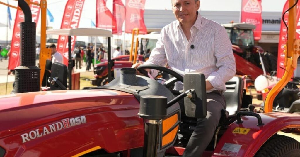 Gray participó de Expoagro y presentó el programa “Invertí en Esteban Echeverría”