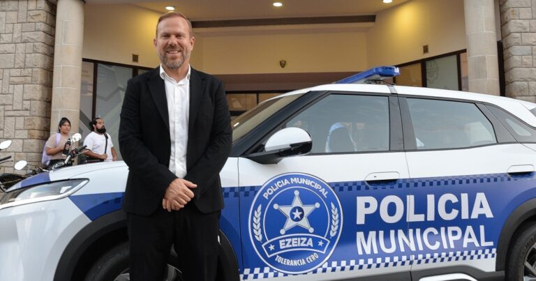 Granados lanzó la Policía Municipal Ezeiza Alfa