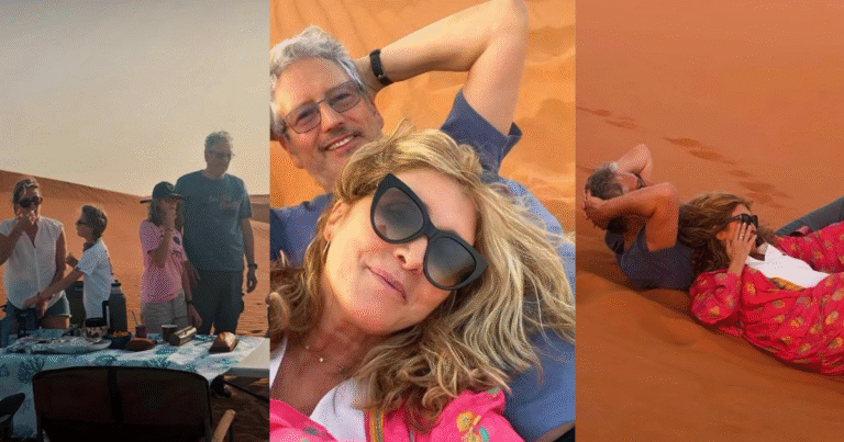 El embajador en Arabia Saudita se fue al desierto con amigos en medio de la guerra