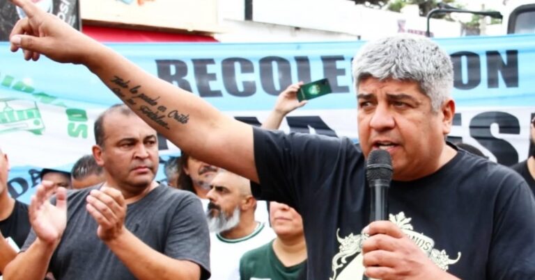 Pablo Moyano cruzó a un intendente de Kicillof por despidos y le plantó una protesta frente al municipio