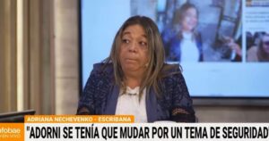 La escribana dijo que Adorni nunca había comprado nada antes de ser funcionario: “Se le vino todo junto”