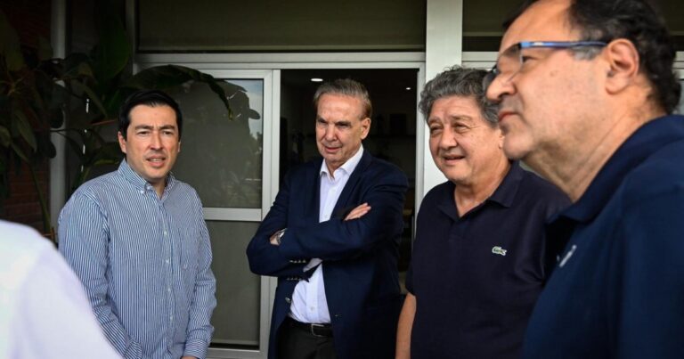 Nardini recibió a Pichetto y Monzó y se aceleran las conversaciones para un armado amplio contra Milei
