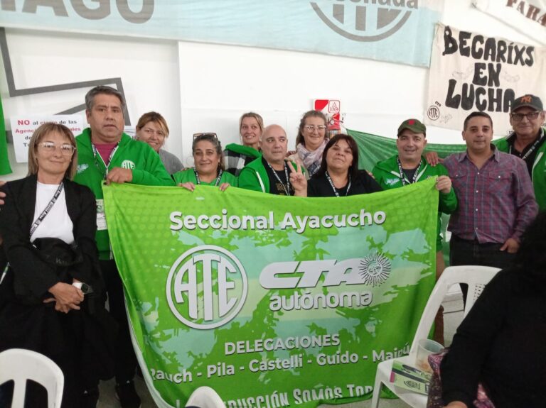 ATE Ayacucho participó de importantes congresos provinciales con amplia representación