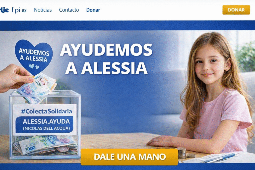 Colecta solidaria para ayudar a una niña de 12 años a acceder a una cirugía urgente