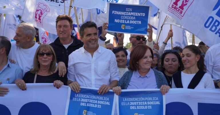 El cordobesismo se subió a la marcha universitaria para volver a diferenciarse de Milei