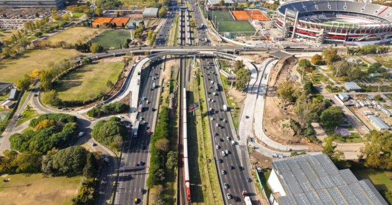 La Ciudad habilitó la primera etapa de una obra clave para descongestionar el tránsito en Núñez