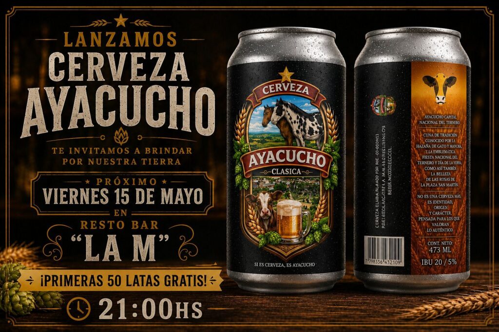 Esta noche presentan “Cerveza Ayacucho” en La M con show de “La 2.0”