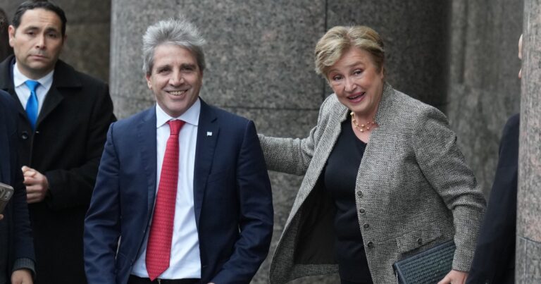 Georgieva reveló que está preocupada porque ve que el ajuste de Milei no tiene consenso social ni político