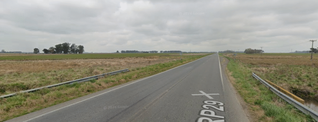 Choque por alcance sobre la Ruta Provincial 29: una mujer fue trasladada al Hospital por precaución
