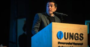 Nardini acompañó la asunción de autoridades de la Universidad de General Sarmiento