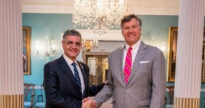 Jorge Macri encabezó una delegación del PRO para acercarse a Estados Unidos, más allá de Milei