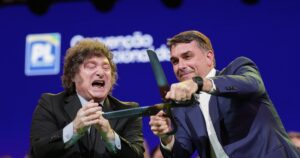 Milei eufórico por el triunfo de Bolsonaro: “Esto lo armamos con Trump”