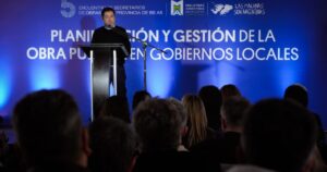 Nardini reivindicó el rol de los municipios para sostener el desarrollo en un contexto de desfinanciamiento