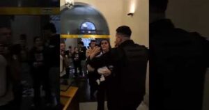 Universitarios tomaron el Palacio Pizzurno para exigir que el gobierno cumpla la ley de financiamiento